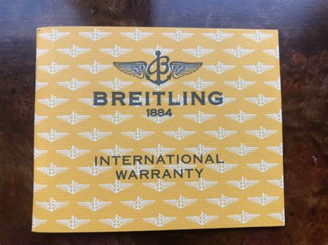 breitling international warranty renewal.